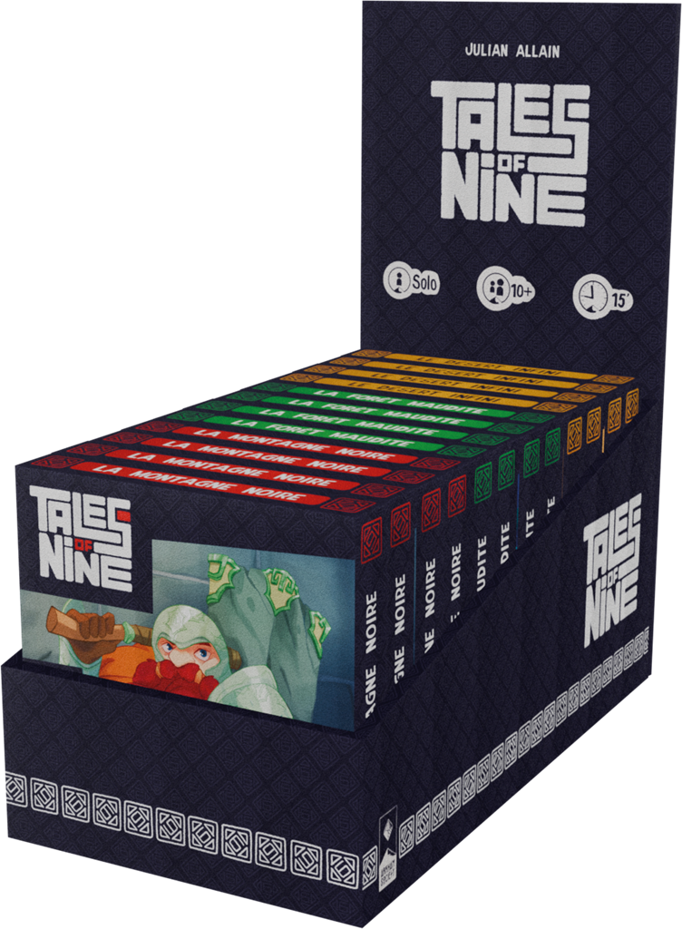 Tales of Nine (Display vide pour 12 jeux)