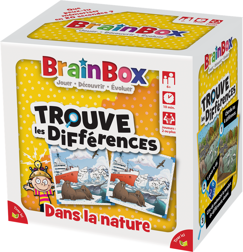 BrainBox : Trouve les Différences : Nature (Ref)