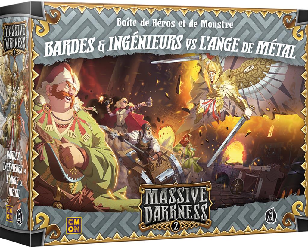 Massive Darkness 2 : Bardes&Ingénieurs VS L'Ange.