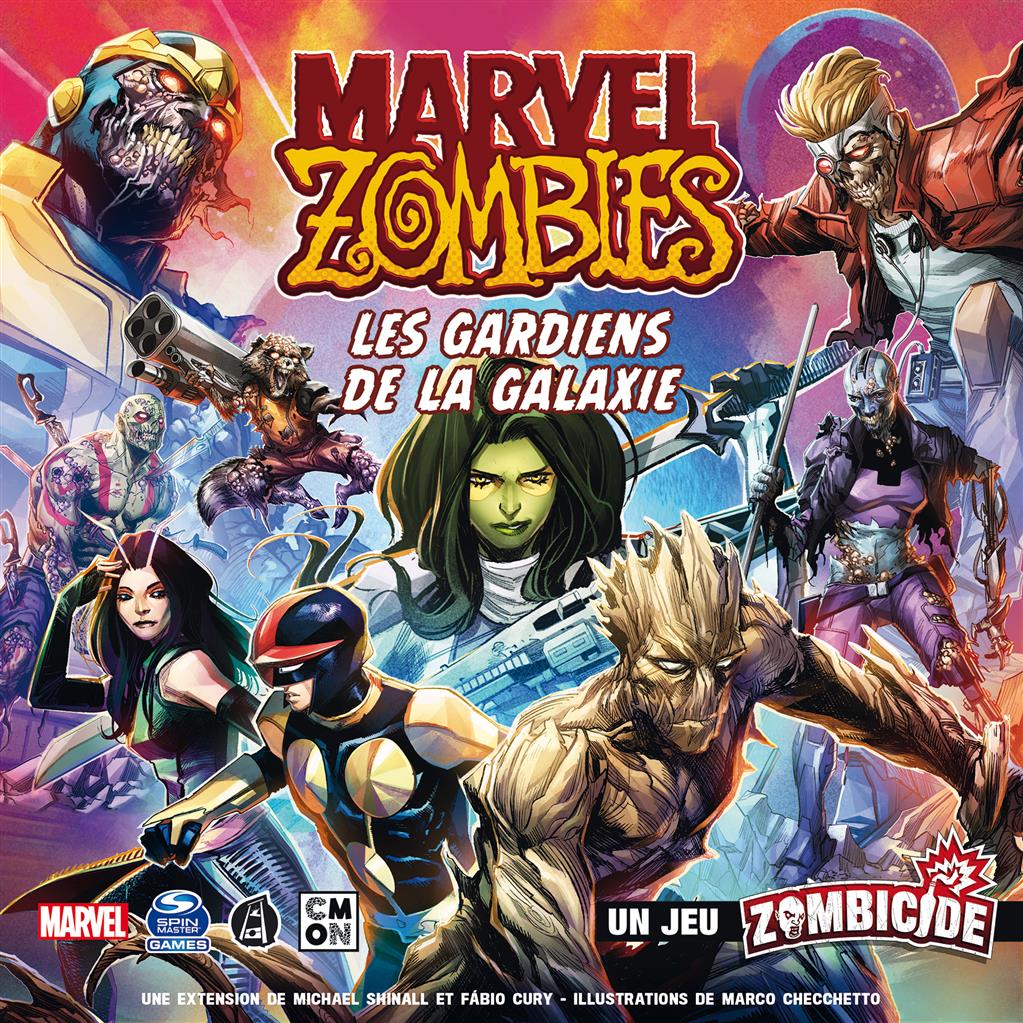 Marvel Zombies : Guardians of the Galaxy Set