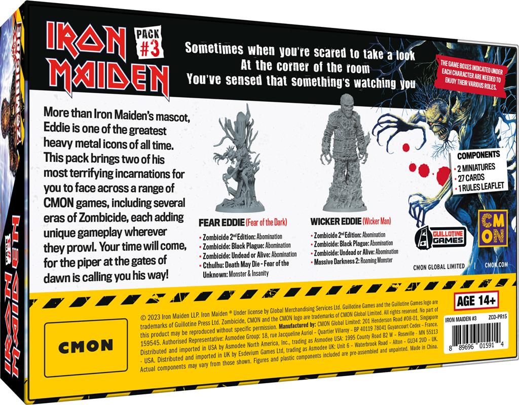 Zombicide : Iron Maiden Pack #3