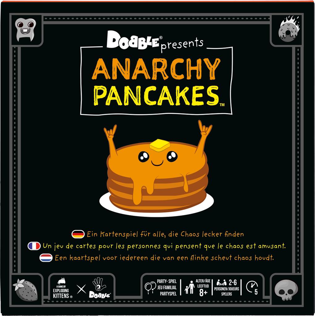 Dobble : Anarchy Pancakes (Clutch Box) DE/FR/NL
