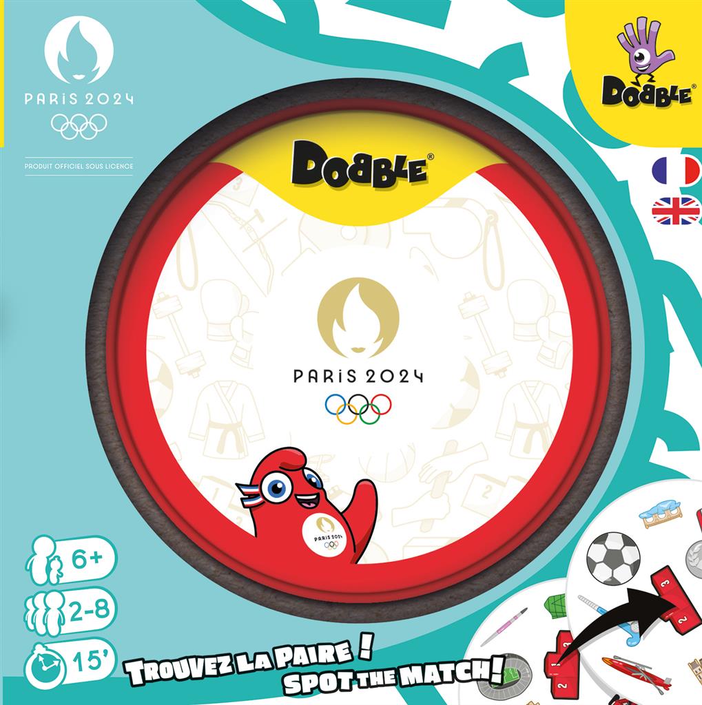Dobble : Jeux Olympiques Paris 2024 (Eco Sleeve)