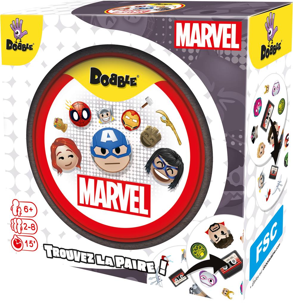 Dobble : Marvel Emoji (Eco Sleeve)