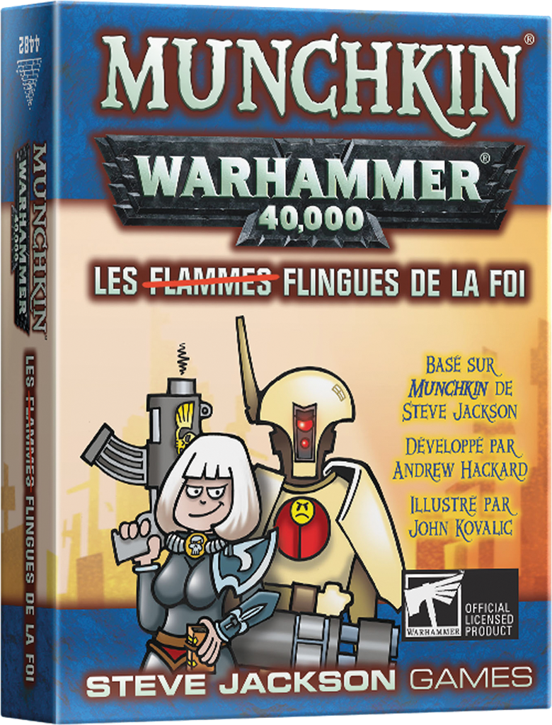 Munchkin Warhammer 40K : Flingues de la Foi (Ext)