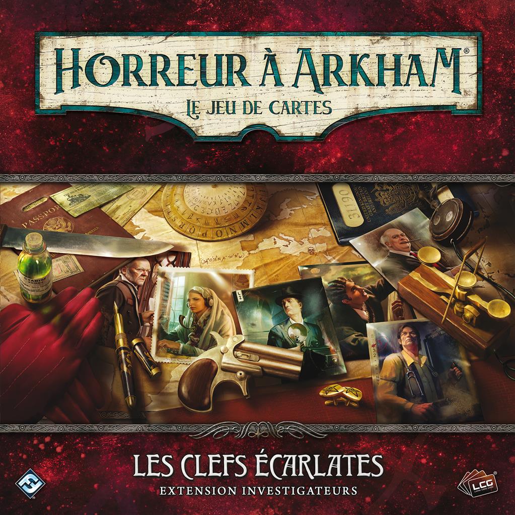 Arkham JCE : Les Clefs Écarlates (Investigateurs)