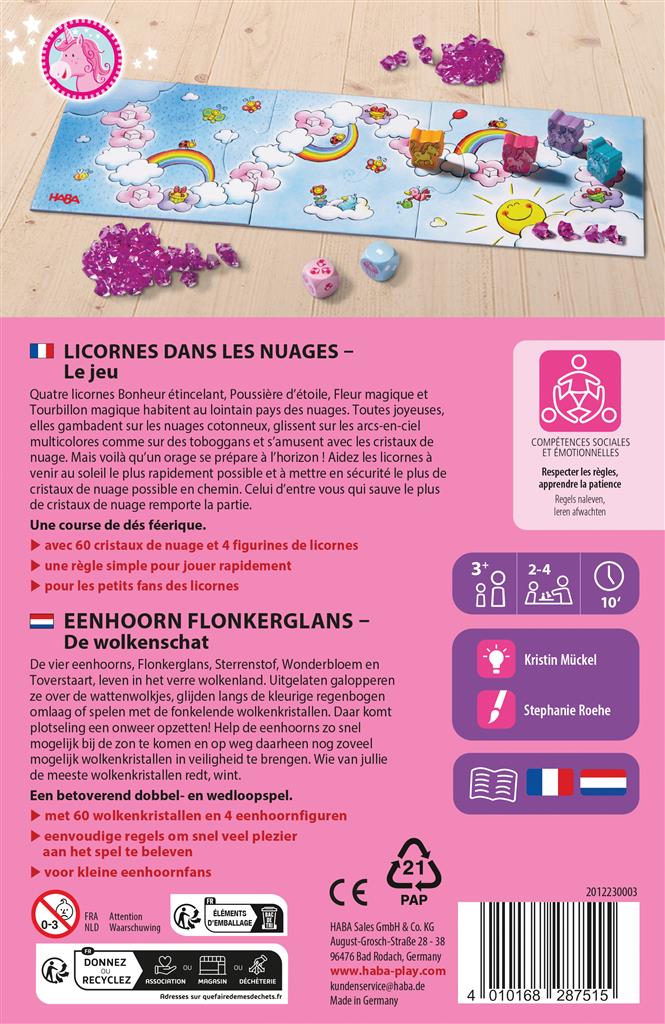 Licornes dans les nuages : Le jeu Refresh
