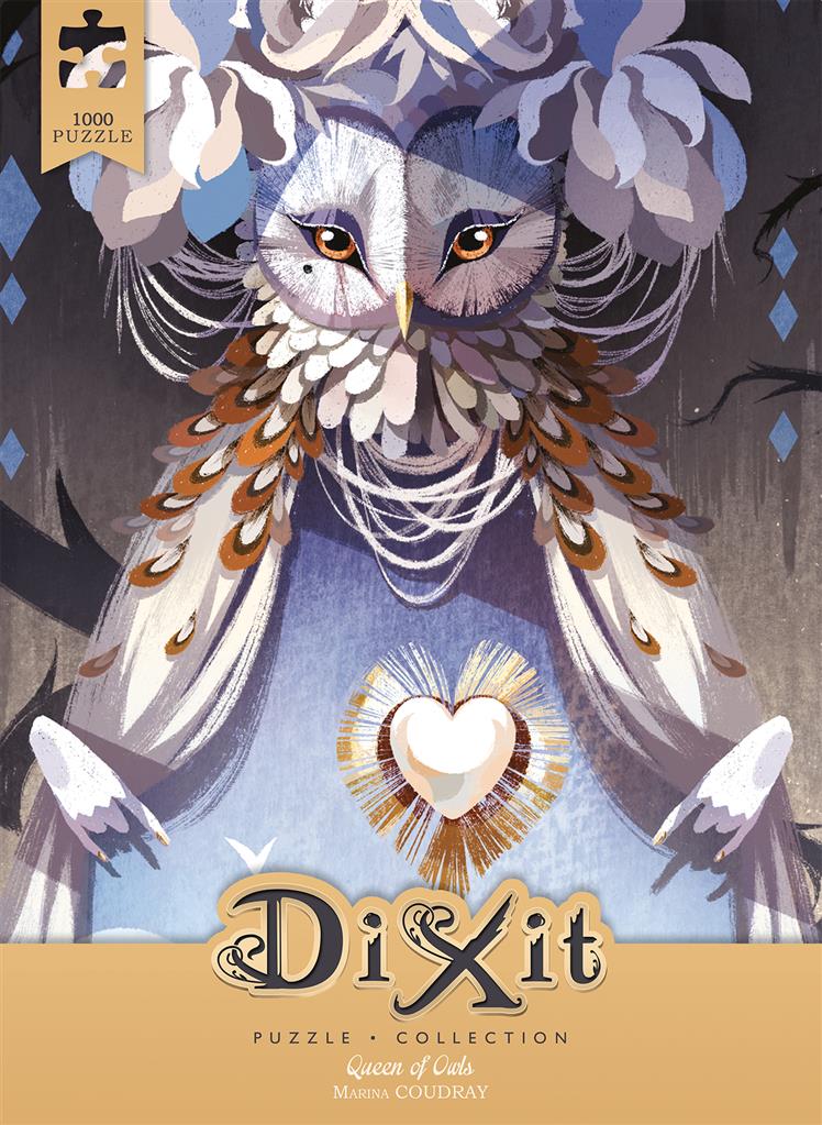 Dixit Puzzle 1000p Queen of Owls