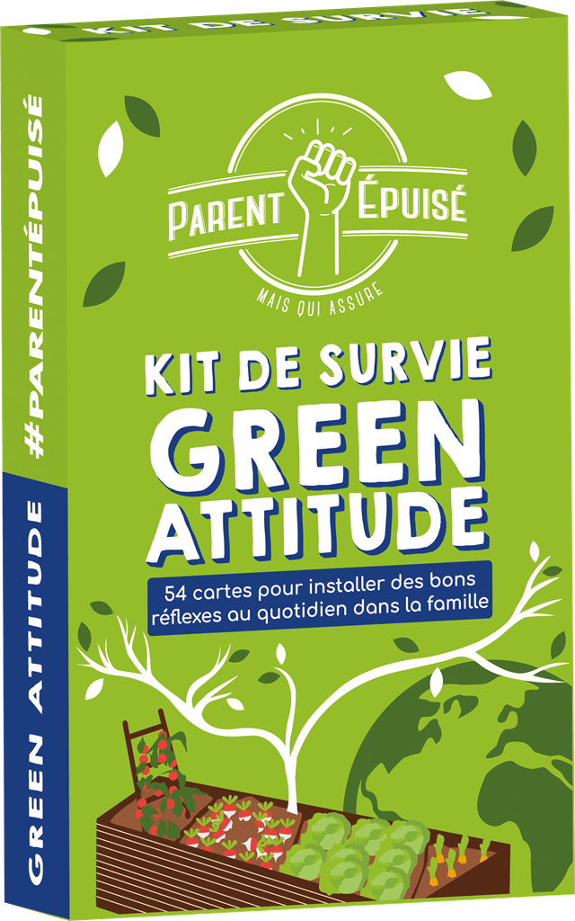 Parent Epuisé : Kit de Survie Green attitude
