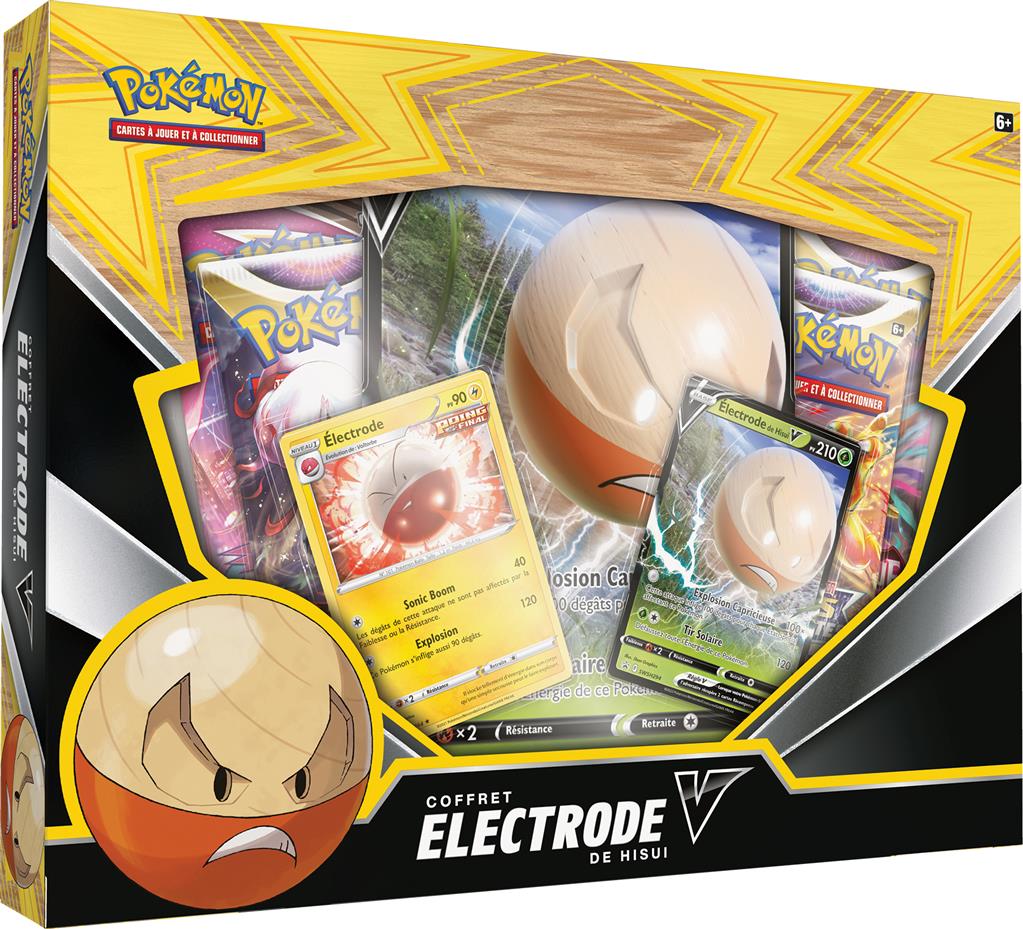 Pokémon : Coffret V janv. 23 Électrode de Hisui-V