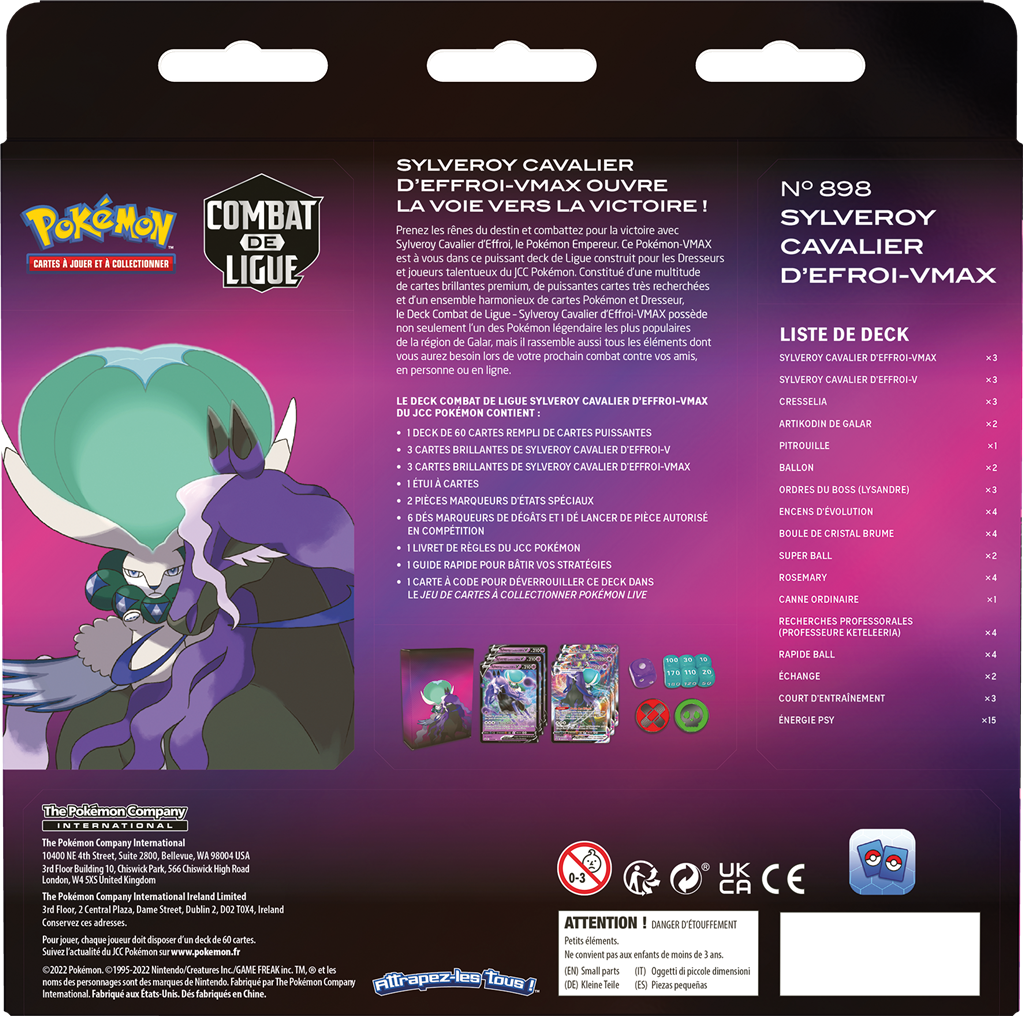 Pokémon : Deck Combat de Ligue Sylveroy-VMAX