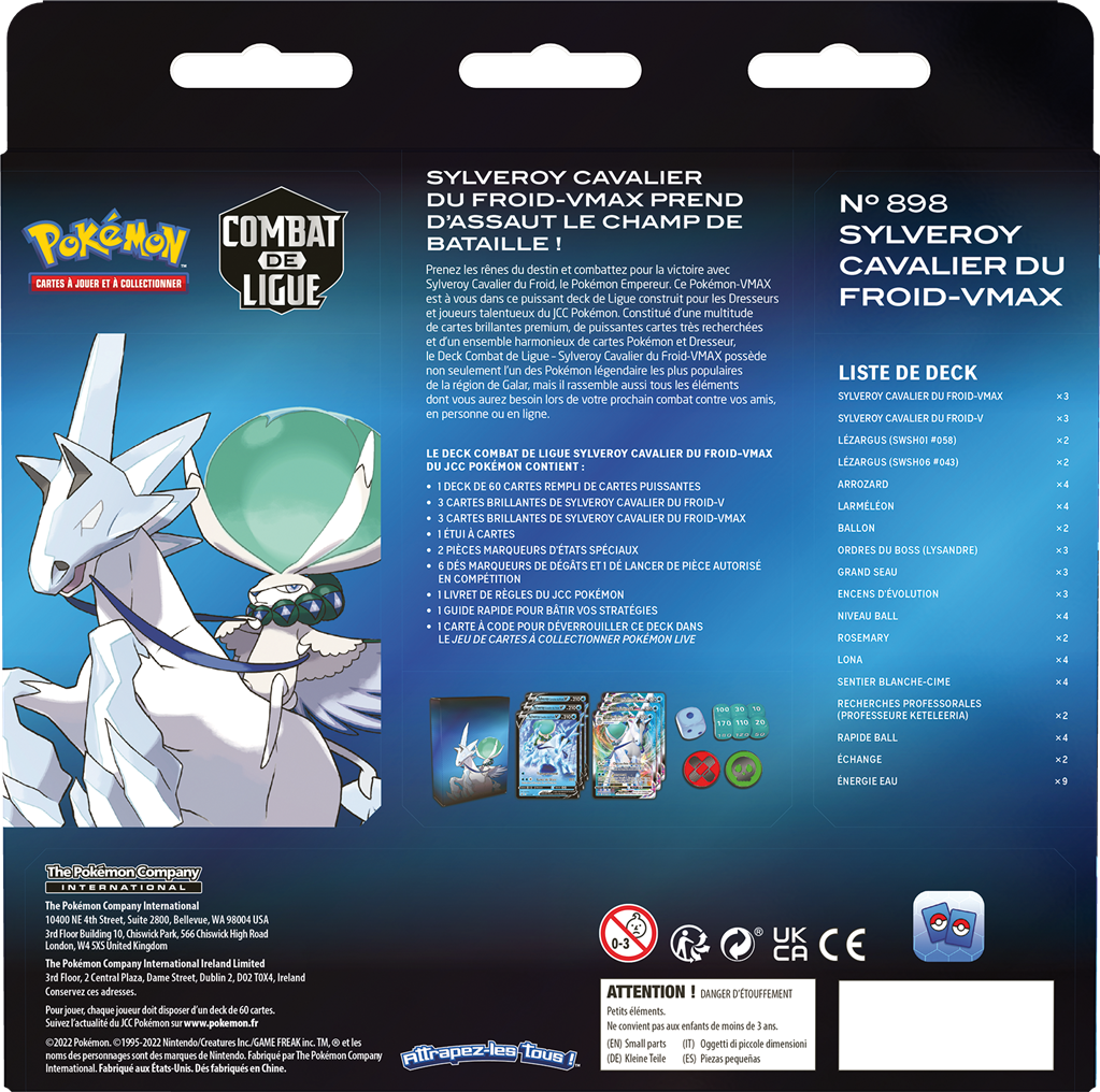 Pokémon : Deck Combat de Ligue Sylveroy-VMAX