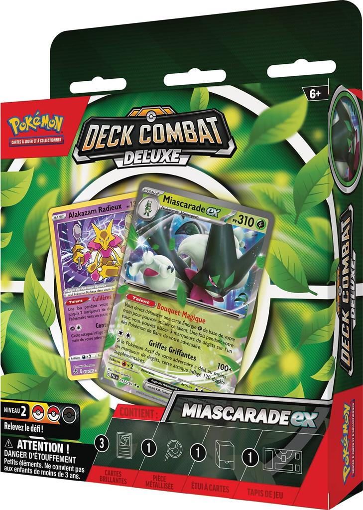 Pokémon: Deck Combat Deluxe Palmaval/Miascarade-ex