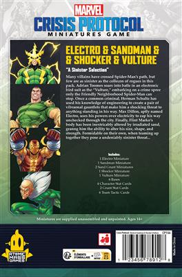 Marvel CP:Electro/Sandman/Shocker/Vulture