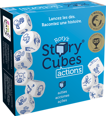 Rory's Story Cubes : Actions (Bleu)