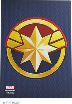 GG : 50 sleeves Marvel Champions Captain Marvel