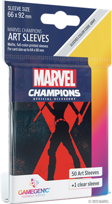 GG : 50 sleeves Marvel Champions Black Widow