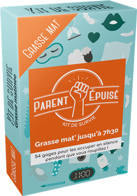 Parent Epuisé : Kit de Survie Grasse Mat’