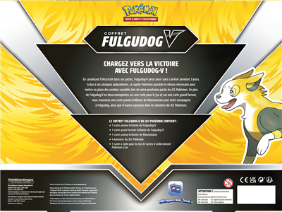 Pokémon : Coffret Fulgudog-V 