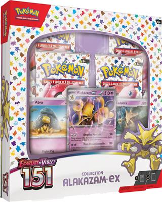 Pokémon EV3.5 : Coffret Alakazam-ex 4b Pokémon 151