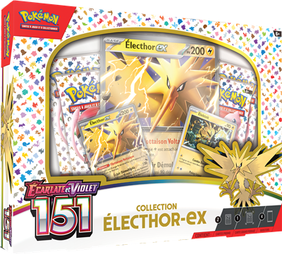 Pokémon EV3.5 Coffret Électhor-ex POK151 ReprintEU